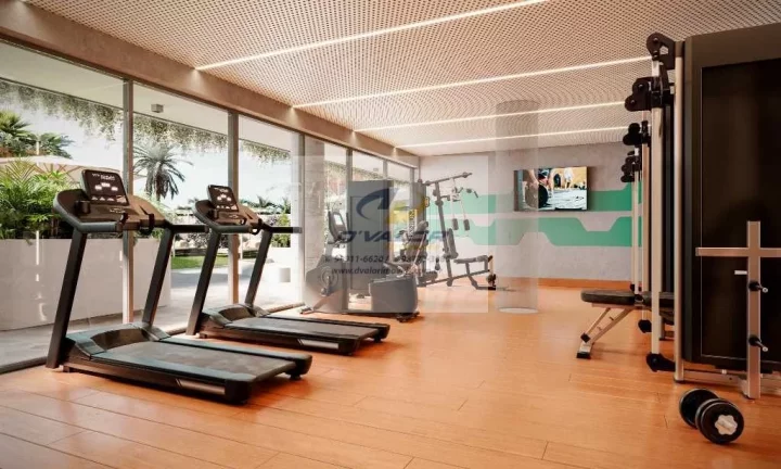 Imagem Vendo flats em prédio pé na areia da paria do Bessa, com plantas de 22m² à 50m²