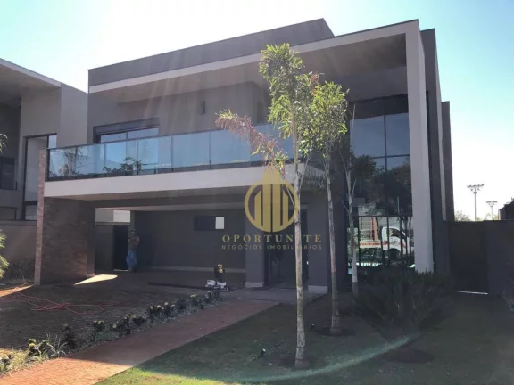 Imagem Sobrado com 4 suítes com piscina integrada na área de lazer no Alphaville