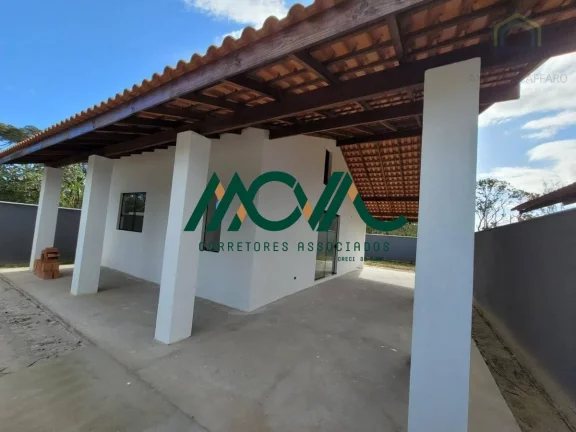 Imagem Casa para Alugar no Pontal de Itapoá - 2 Quartos, Laje, Ampla Varanda e Boa Localização
