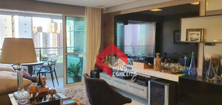 Imagem Apartamento com 3 dormitórios à venda, 106 m² por R$ 1.050.000,00 - Meireles - Fortaleza/CE