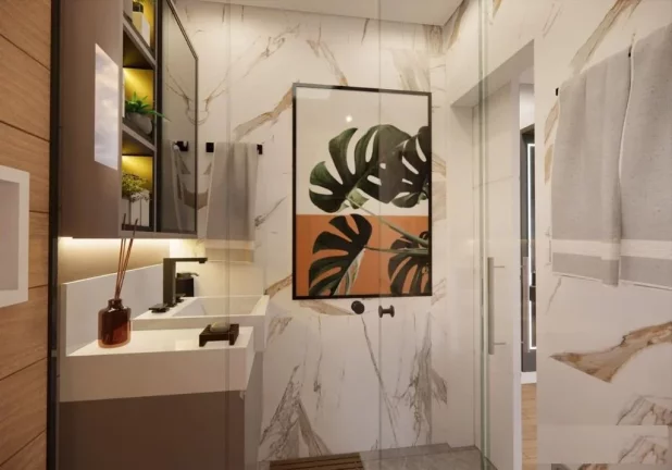 Imagem Apartamento com 2 dormitórios à venda, 64 m² por R$ 310.000,00 - Caxangá - Suzano/SP