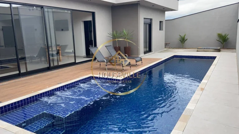 Imagem Casa Térrea, 3 dormitórios ( 3 suítes), Condomínio Ecopark Bourbon