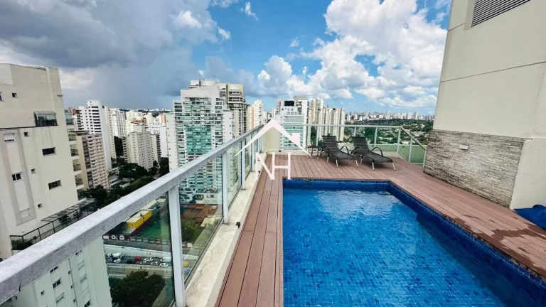 Imagem cobertura duplex de 370 m c/ 3 suítes (1 master), escritório, piscina privativa, 3 vagas com depósito, Churrasqueira, quadra, academia, brinquedoteca