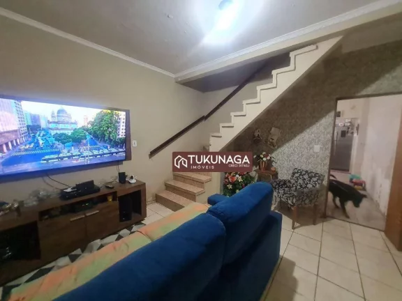 Imagem Sobrado com 3 dormitórios à venda, 155 m² por R$ 515.000 - Vila Galvão - Guarulhos/SP