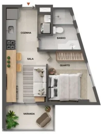Imagem APARTAMENTO RESIDENCIAL em Rio de Janeiro - RJ, Tijuca