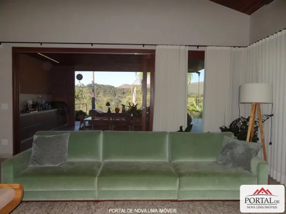 Imagem Casa de 4 quartos, alto luxo para locação, apenas 1 pavimento, você e sua família que tem bom gosto vão adorar!