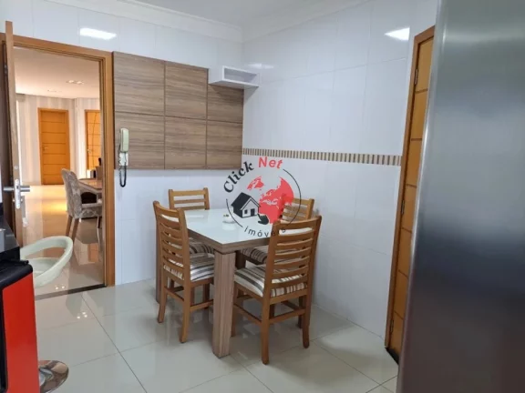 Imagem Lindo apartamento bem localizado no Centro, São Bernardo do Campo, à venda, (porteira fechada), com 2 suítes, 3º dormitório reversível, 2 vagas, 138 m².