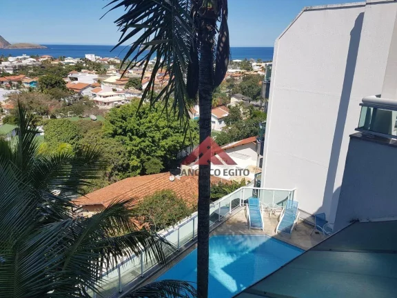 Imagem Flat com 1 dormitório à venda, 45 m² por R$ 535.000,00 - Camboinhas - Niterói/RJ