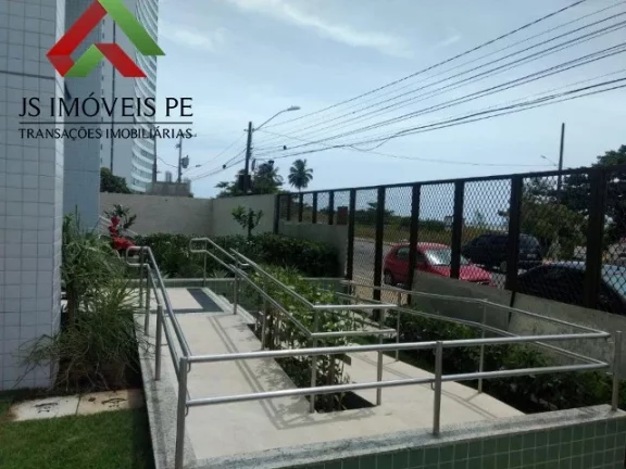 Imagem Flat de luxo para locação em Barra de Jangada, Jaboatão dos Guararapes-PE: 1 quarto, 1 sala, 1 banheiro, 1 vaga de garagem!