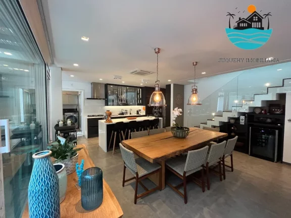 Imagem Casa em condomínio pé na areia, à venda em Juquehy com 5 suítes, piscina privativa e 340m² de área construída | Juquehy Imobiliária
