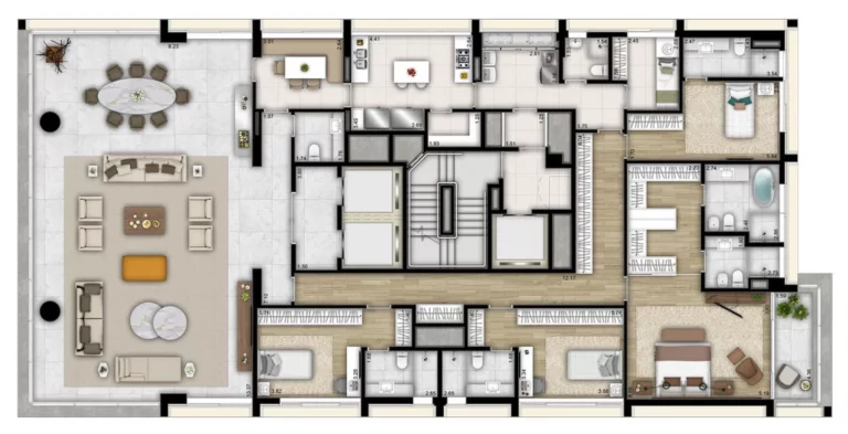 Imagem Apartamento 4 dormitórios em Vila Nova Conceição São Paulo SP, apartment in São Paulo Brazil