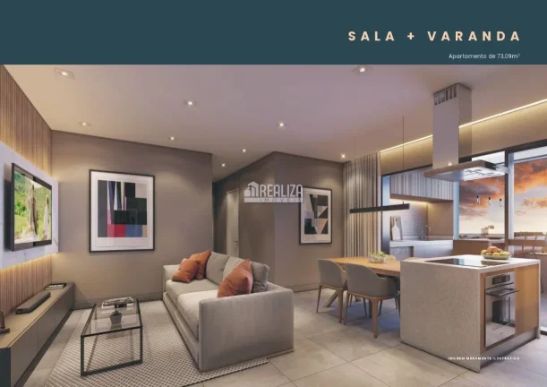 Imagem Vende-se apartamento no Condomínio Hiali Home Club – Frente ao Fórum