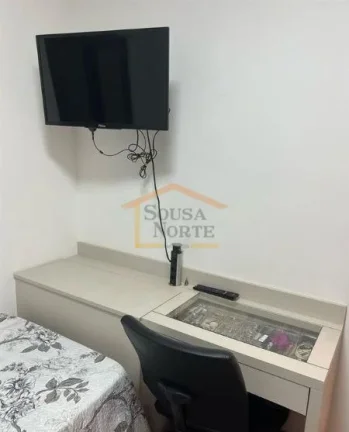 Imagem Apartamento amplo e aconchegante, 2 dormitórios, sendo 1 suíte, com armários planejados, 2 banhei...