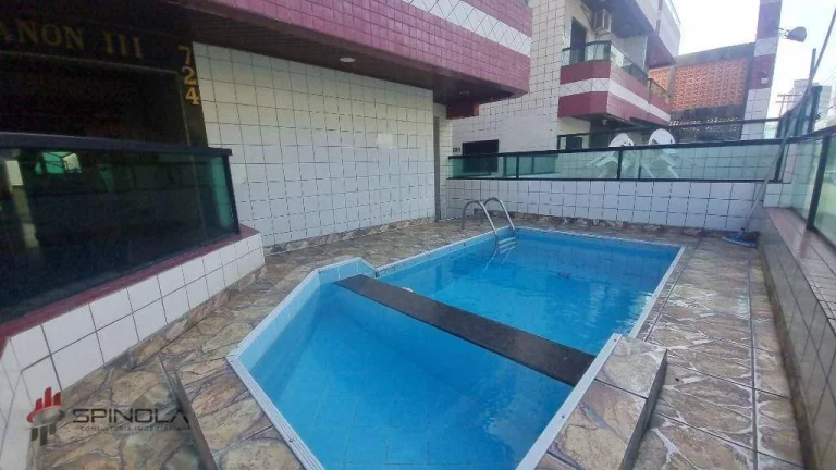 Imagem Apartamento com 1 dormitório à venda, 42 m² por R$ 320.000,00 - Vila Caiçara - Praia Grande/SP