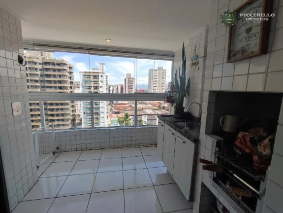 Imagem Apartamento com 2 dormitórios à venda, 82 m² por R$ 520.000,00 - Tupi - Praia Grande/SP