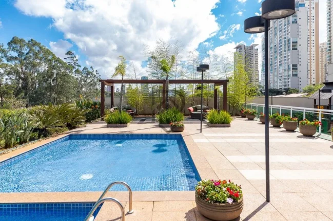 Imagem Apartamento campo belo vista livre andar alto