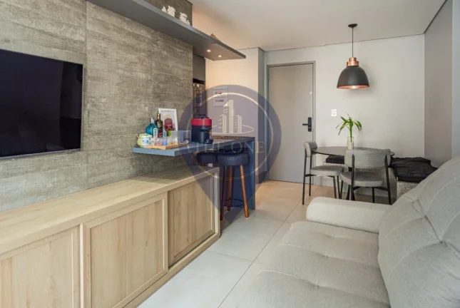 Imagem Apartamento à venda em São Paulo-SP: 1 quarto, 1 suíte, 1 sala, 2 banheiros, 1 vaga de garagem - Vila Clementino, 55m².