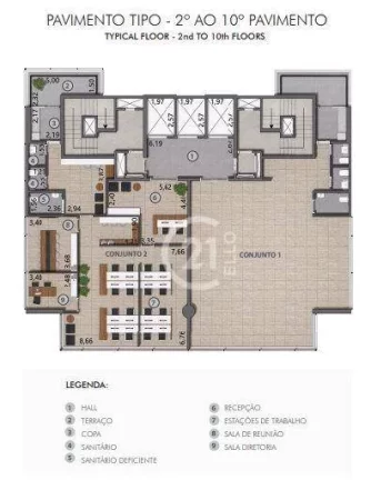 Imagem Conjunto comercial em Moema, ponto nobre, edifício novo e moderno