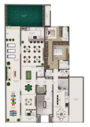 Imagem Leblon Residence - Apartamento à venda no bairro Perequê - Porto Belo/SC