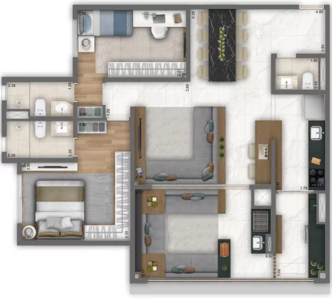 Imagem Grand Living Nova Klabin