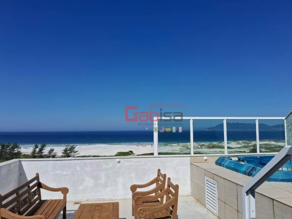 Imagem Cobertura com 4 dormitórios à venda, 456 m² por R$ 3.400.000 - Algodoal - Cabo Frio/RJ