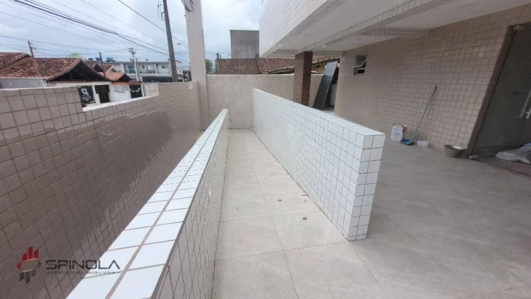 Imagem Apartamento com 1 dormitório à venda, 46 m² por R$ 310.750,37 - Mirim - Praia Grande/SP