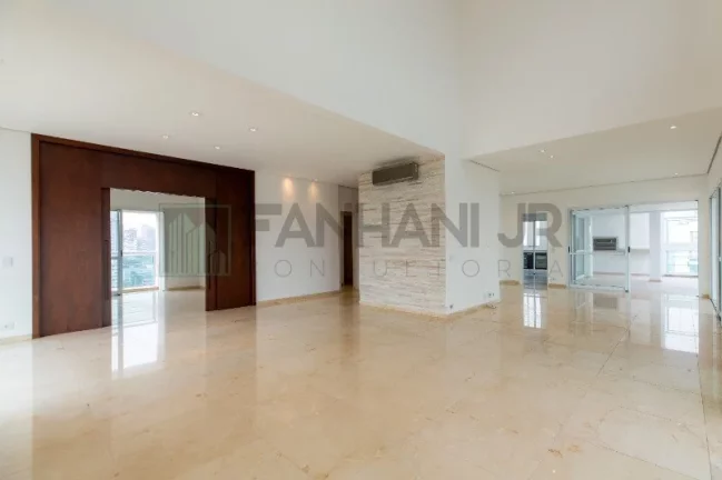 Imagem Maravilhosa cobertura duplex no coração do Jardim América! Com uma área de 450m2, esse imóvel é simplesmente incrível! Possui 4 suítes, todas equipa