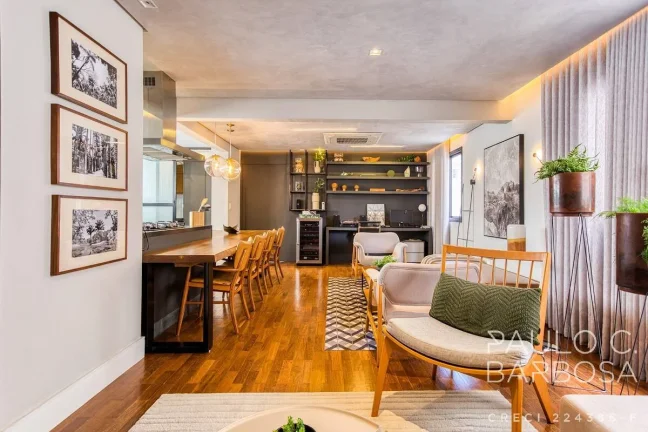 Imagem Santa Cecília Venda - 2 Suítes - 2 Vagas - 102m² - Mobiliado