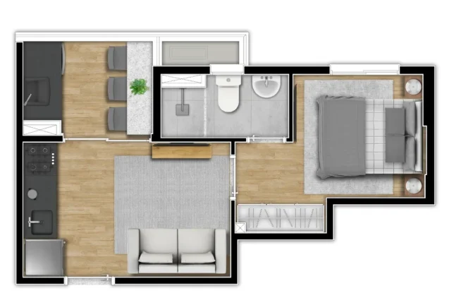 Imagem APARTAMENTO RESIDENCIAL em São Paulo - SP, Vila Alexandria