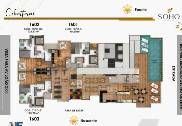 Imagem Apartamento 3 dormitórios para Venda em Teresina, São Cristovão, 3 dormitórios, 1 suíte, 2 banheiros, 2 vagas