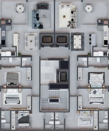 Imagem Córdoba Residence - Apartamento à venda no bairro Perequê - Porto Belo/SC