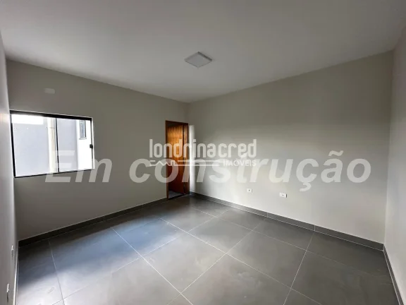 Imagem Casa em condomínio, programa Minha Casa Minha Vida, com 3 quartos (1 suíte), garagem coberta e ótima localização na região norte de Londrina.