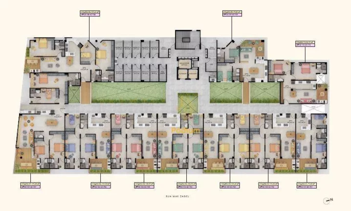 Imagem Vendo apartamentos com excelente localização a 80m da praia de Camboinha - AP0001
