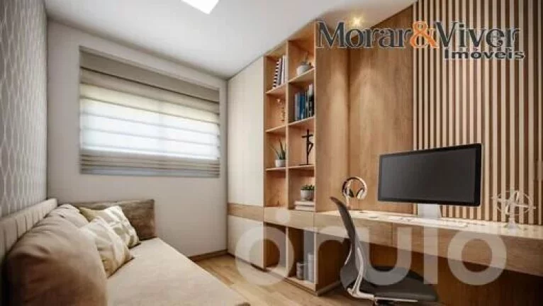 Imagem Apartamento para Venda em Curitiba, Lindóia, 2 dormitórios, 1 suíte, 2 banheiros, 1 vaga