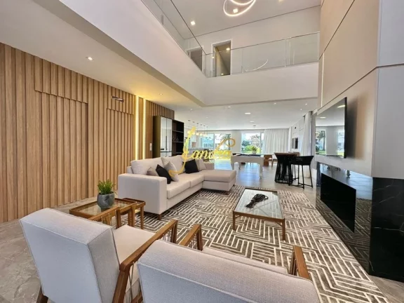 Imagem Casa condomínio fechado Xangri-la com 5 suítes 452m² mobiliado e decorado