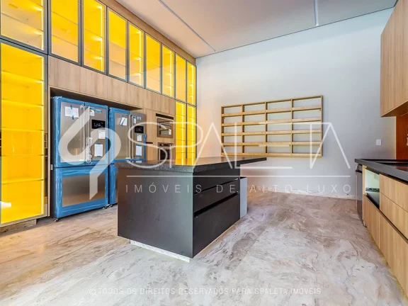 Imagem Belíssima mansão com elevador e acabamento impecável à venda no Terras de São José I