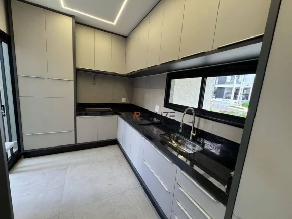 Imagem Casa com piscina e 3 dormitórios à venda, 136 m² por R$ 1.290.000 - Condomínio Fechado - Indaiatuba/SP