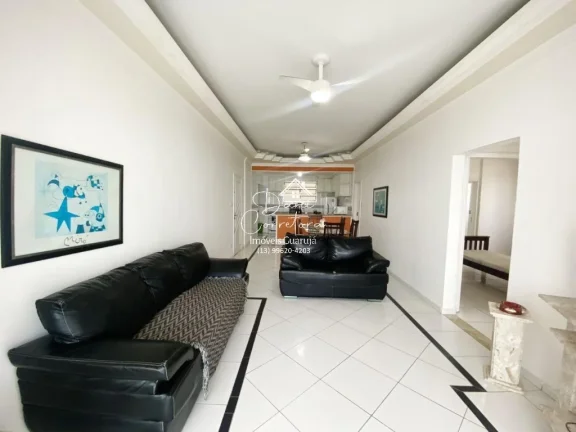 Imagem Apartamento à venda em Guarujá-SP, Pitangueiras: 3 quartos, 3 suítes, 2 salas, 4 banheiros, 1 vaga, 110m². Venha conferir!