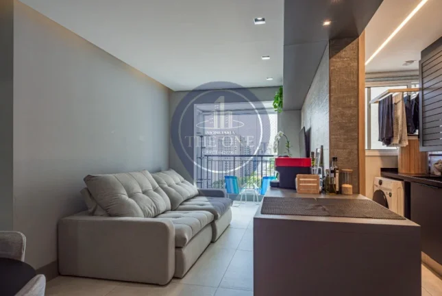 Imagem Apartamento à venda em São Paulo-SP: 1 quarto, 1 suíte, 1 sala, 2 banheiros, 1 vaga de garagem - Vila Clementino, 55m².