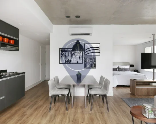 Imagem Studio à venda em São Paulo-SP, Cidade Monções: 1 quarto, 1 banheiro, 1 vaga, 63m². Agende sua visita agora!