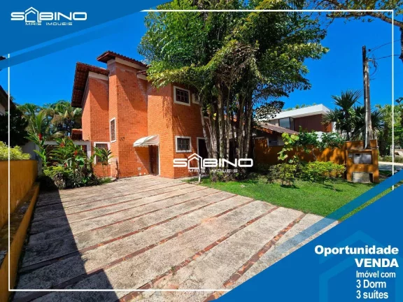 Casa à venda, com 3 dormitórios 3 suítes 180m² 4 vagas, Módulo 20 - Riviera de São Lourenço Bertioga