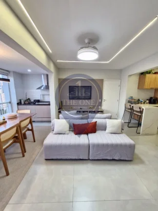 Imagem Apartamento à venda em São Paulo-SP, bairro Santo Amaro: 3 quartos, 1 suíte, 2 salas, 2 banheiros, 2 vagas, 88 m².