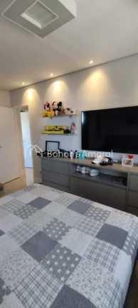 Imagem Apartamento com 3 quartos sendo 1 suíte, com área 77m², varanda , 2 vagas, garagem coberta , sol ...