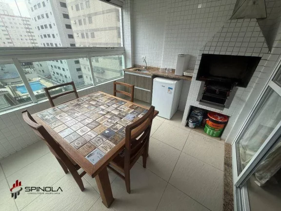 Imagem Apartamento com 2 dormitórios à venda, 141 m² por R$ 640.000,00 - Vila Caiçara - Praia Grande/SP