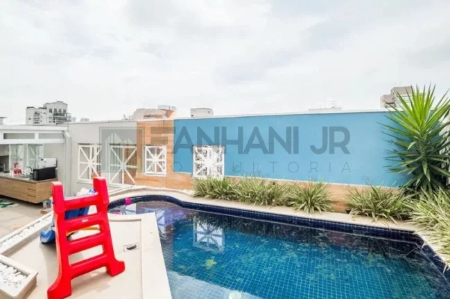 Imagem Cobertura com piscina à venda em Moema, São Paulo-SP: 4 quartos, 4 suítes, 4 salas, 6 banheiros, 3 vagas, 320m². Venha conferir!