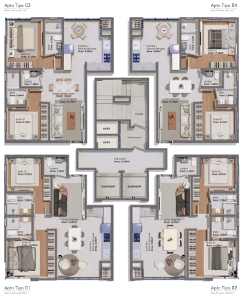 Imagem Sardenha Rezidenciale - Apartamento à venda no bairro Vila Nova - Porto Belo/SC