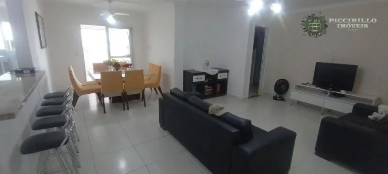 Imagem Apartamento com 3 dormitórios à venda, 121 m² por R$ 1.100.000,00 - Aviação - Praia Grande/SP