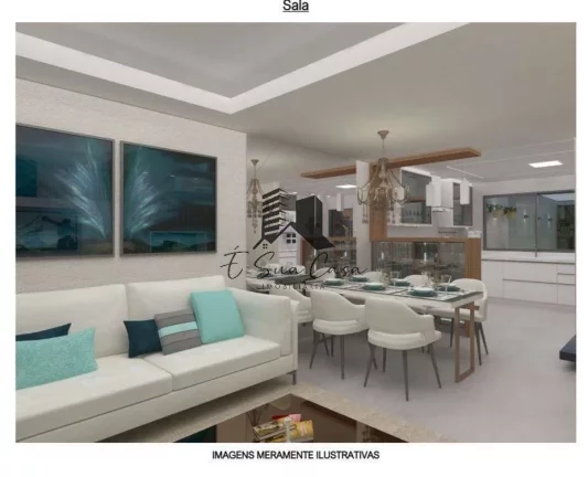 Imagem Excelente Casa Geminada de 03 quartos, bairro Novo Eldorado Contagem!!