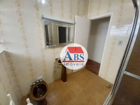 Imagem Apartamento com 2 dormitórios à venda, 90 m² por R$ 340.000 - Gonzaga - Santos/SP Vista para o mar
