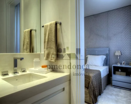 Imagem Apartamento de alto padrÃ£o, com terraÃ§o e bem distribuido. Condominio com spa, academia de gin...